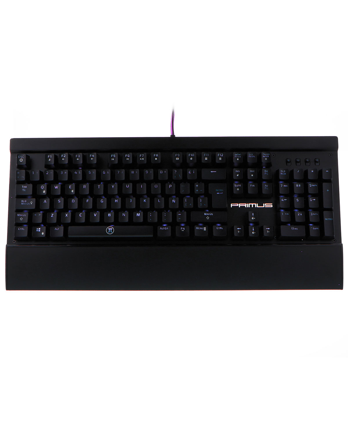 TECLADO ALAMBRICO PRIMUS GAMING BALLISTA 200S BROWN SWITCH