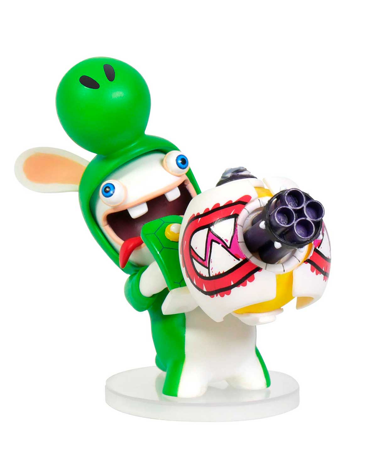 FIGURA MARIO RABBIDS KINGDOM BATTLE RABBID YOSHI 7 CM - Image 2
