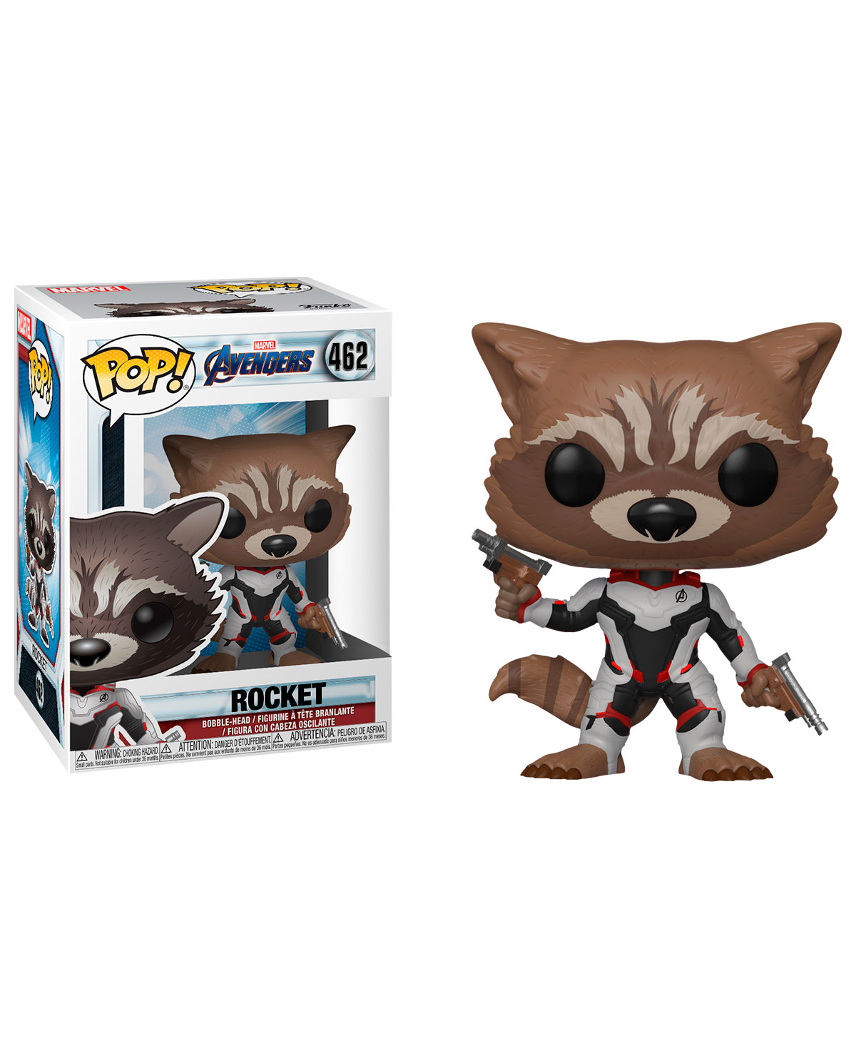 FIGURA POP AVENGERS ENDGAME ROCKET - Image 2