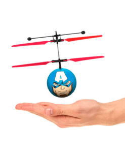 HELICOPTERO AVENGERS CAPTAIN AMERICA FLYING UFO BALL - Image 2