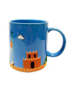 TAZA DE CERAMICA SUPER MARIO STAGE CLEAR