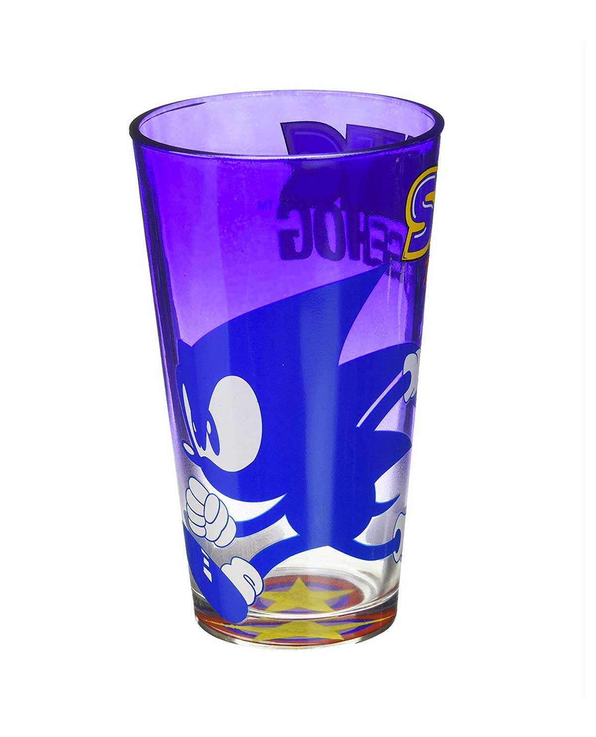 VASO DE VIDRIO SONIC THE HEDGEHOG