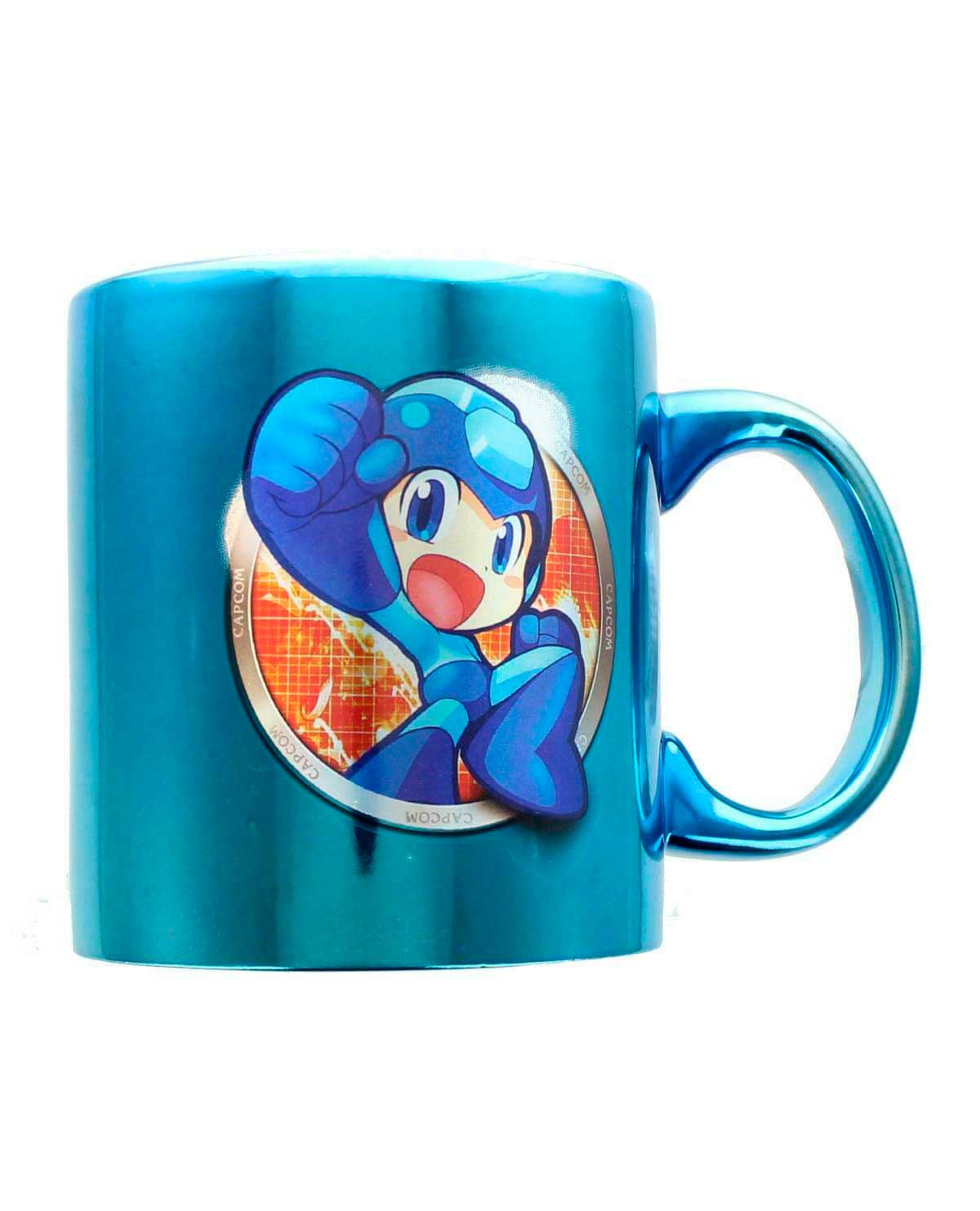 TAZA METALICA MEGA MAN CHIBI