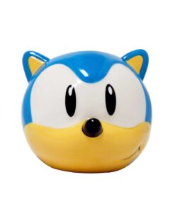 TAZA DE CERAMICA MOLDEADA SONIC THE HEDGEHOG