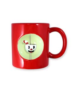 TAZA DE CERAMICA CON SPINNER CUPHEAD