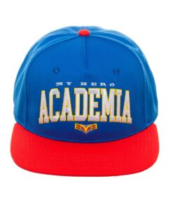 GORRA SNAPBACK MY HERO ACADEMIA LOGO AZUL