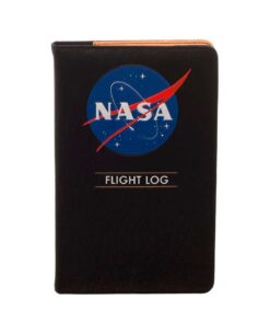 LIBRETA NASA FLIGHT LOG NEGRA