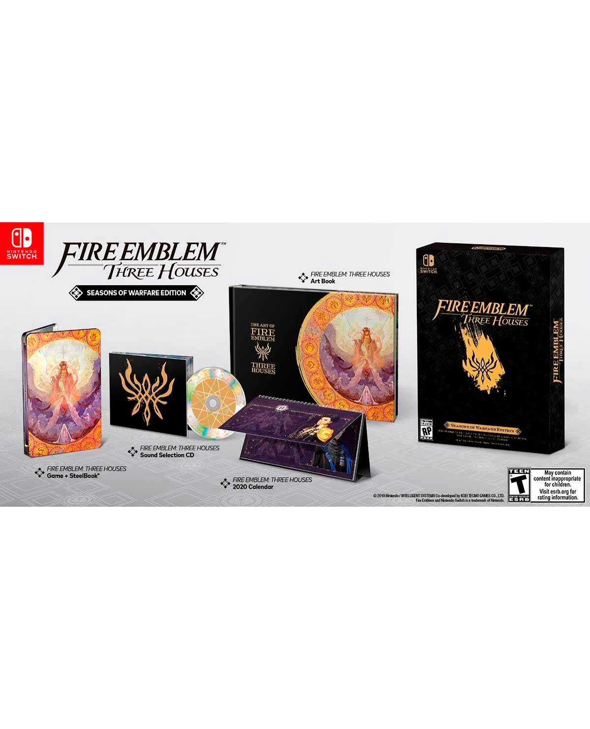 FIRE EMBLEM THREE HOUSES SEASONS OF WARFARE EDITION