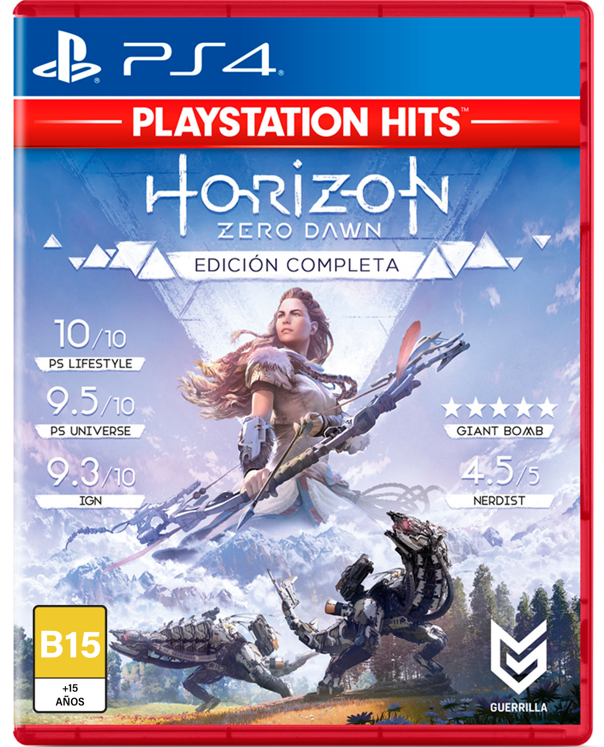 HORIZON ZERO DAWN EDICION COMPLETA PLAYSTATION HITS