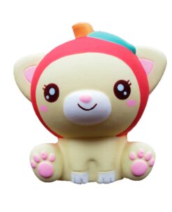 FIGURA ANTIESTRES MY SQUISHY APPLE BEAR