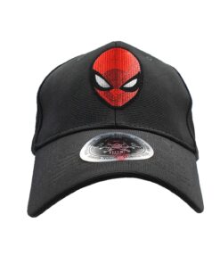 GORRA CLASICA SPIDERMAN MASCARA NEGRA