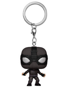LLAVERO POP SPIDERMAN FAR FROM HOME SPIDERMAN STEALTH SUIT