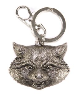 LLAVERO METALICO GUARDIANS OF THE GALAXY ROCKET RACOON FACE