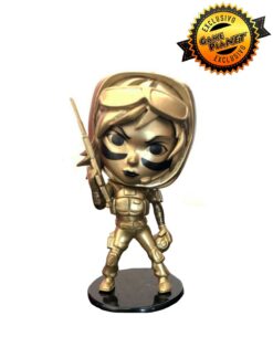FIGURA RAINBOW SIX VALKYRIE GOLD CHIBI