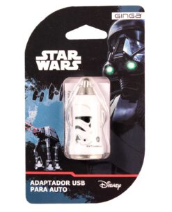 ADAPTADOR DE AUTO STAR WARS STORMTROOPER