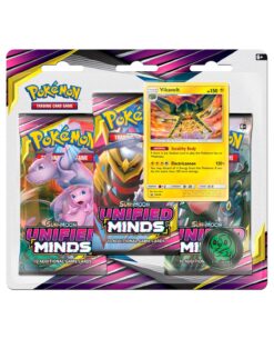 TRIPLE SOBRE POKEMON TRADING CARD GAME SUN AND MOON UNIFIED MINDS