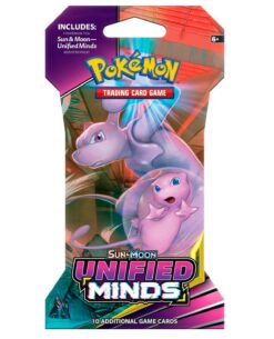 SOBRE CON MANGA POKEMON TRADING CARD GAME SUN AND MOON UNIFIED MINDS