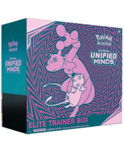 CAJA POKEMON TRADING CARD GAME SUN AND MOON UNIFIED MINDS ELITE TRAINER