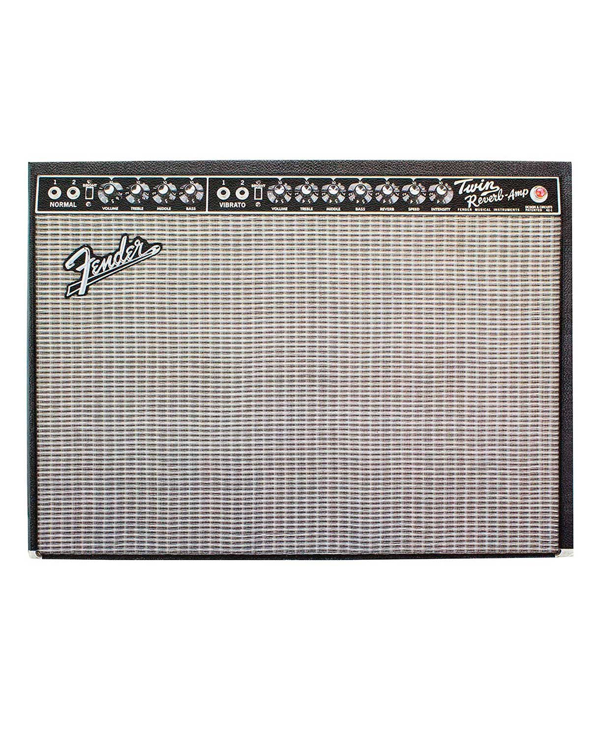 LIBRETA FENDER AMPLIFICADOR GRIS