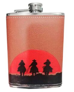 LICORERA METALICA RED DEAD REDEMPTION