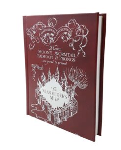 LIBRETA HARRY POTTER MARAUDERS MAP CAFE