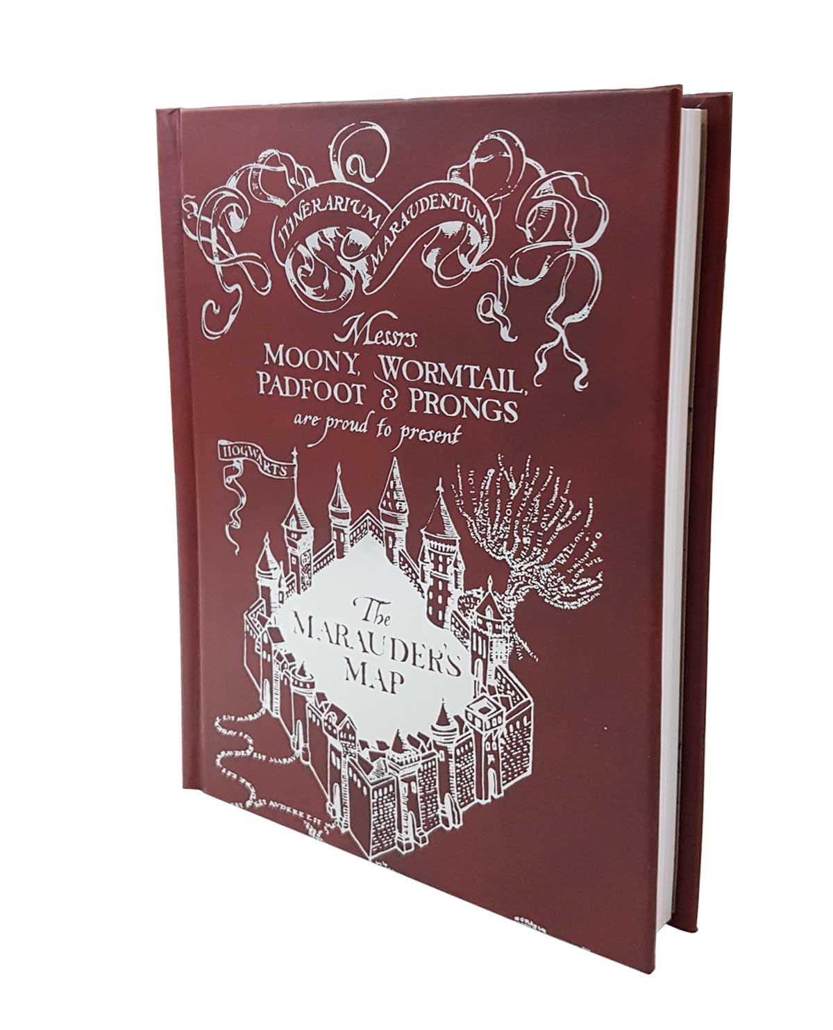 LIBRETA HARRY POTTER MARAUDERS MAP CAFE