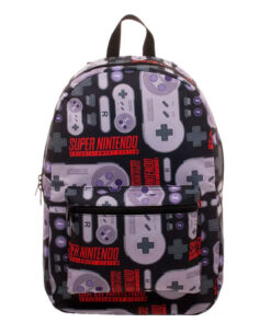 MOCHILA SUPER NINTENDO ENTERTAINMENT SYSTEM CONTROL