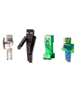 SET DE FIGURAS MINECRAFT HOSTILE MOBS PACK