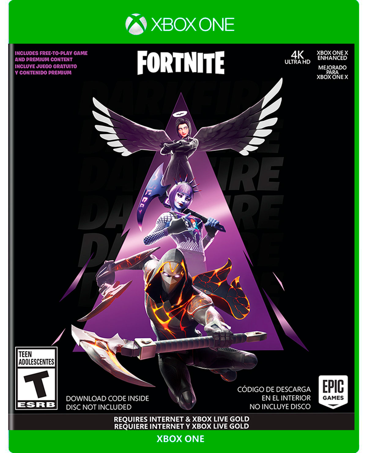 FORTNITE DARKFIRE BUNDLE
