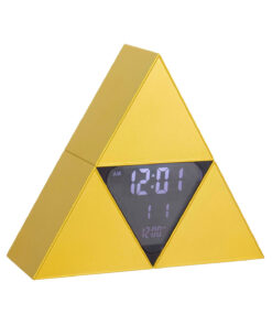 RELIOJ DESPERTADOR THE LEGEND OF ZELDA TRIFORCE