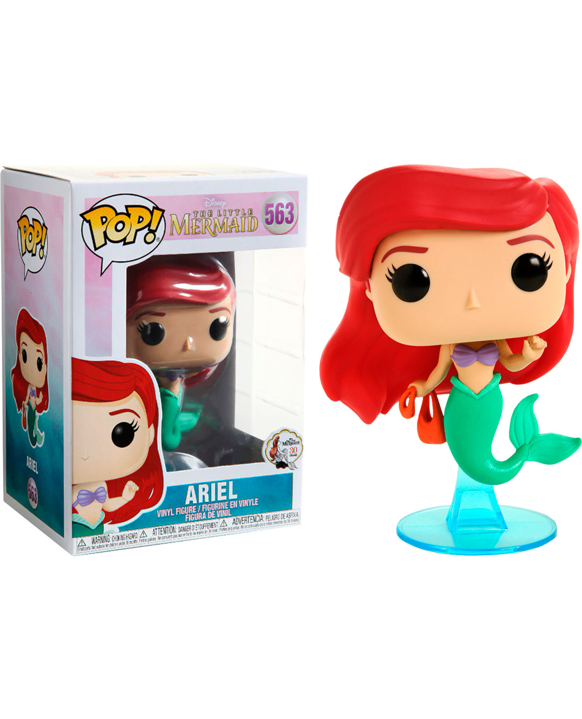 FIGURA POP LA SIRENITA ARIEL CON BOLSA - Image 2