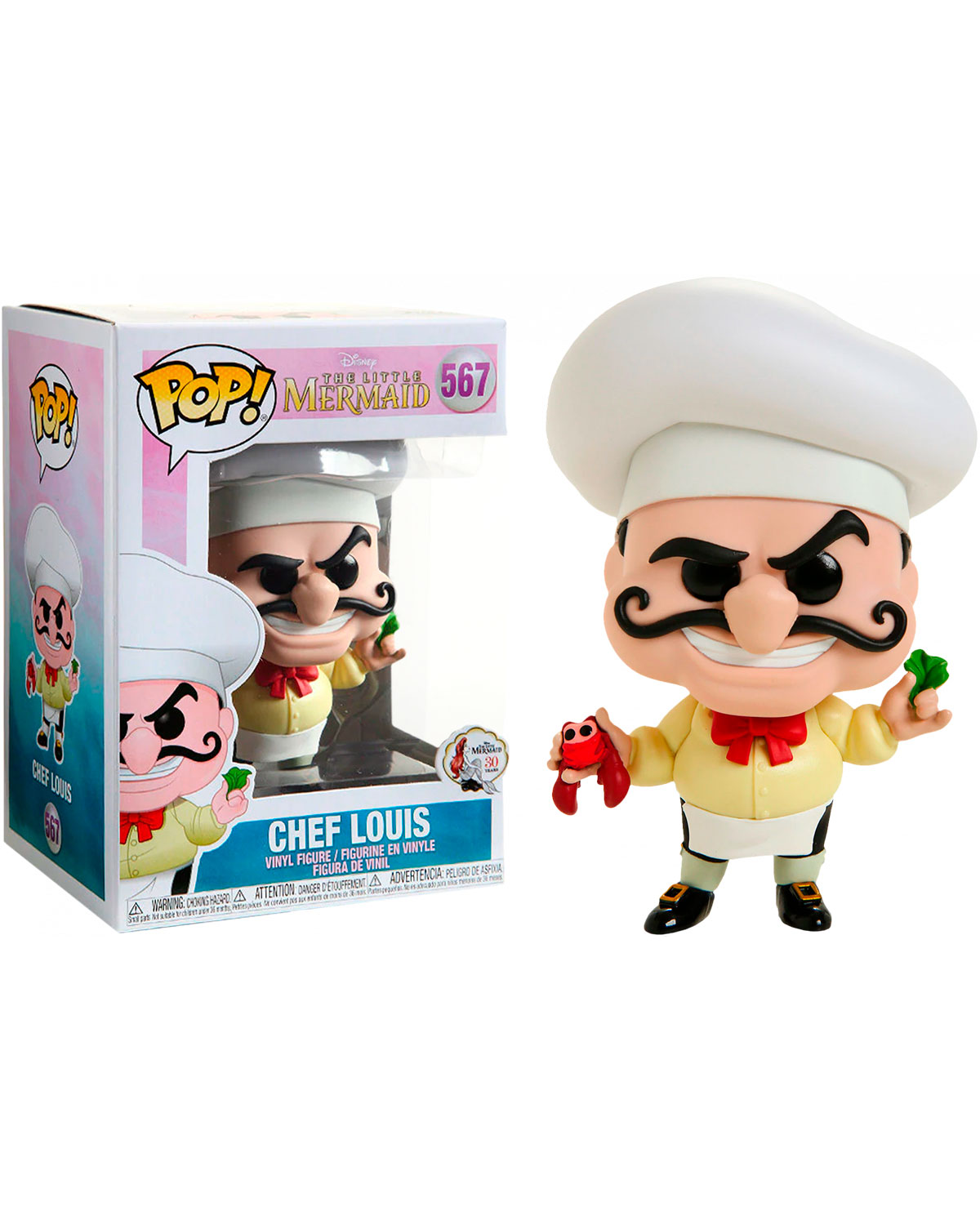 FIGURA POP LA SIRENITA CHEF LOUIS - Image 2