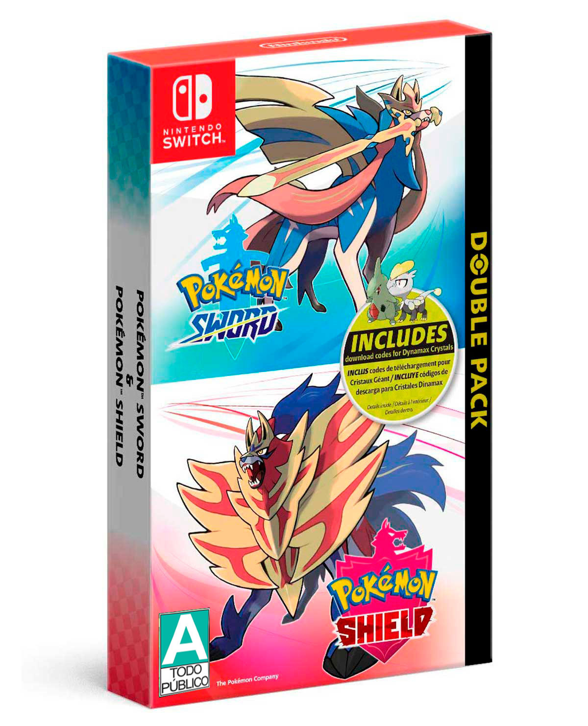 POKEMON SWORD AND POKEMON SHIELD DOUBLE PACK