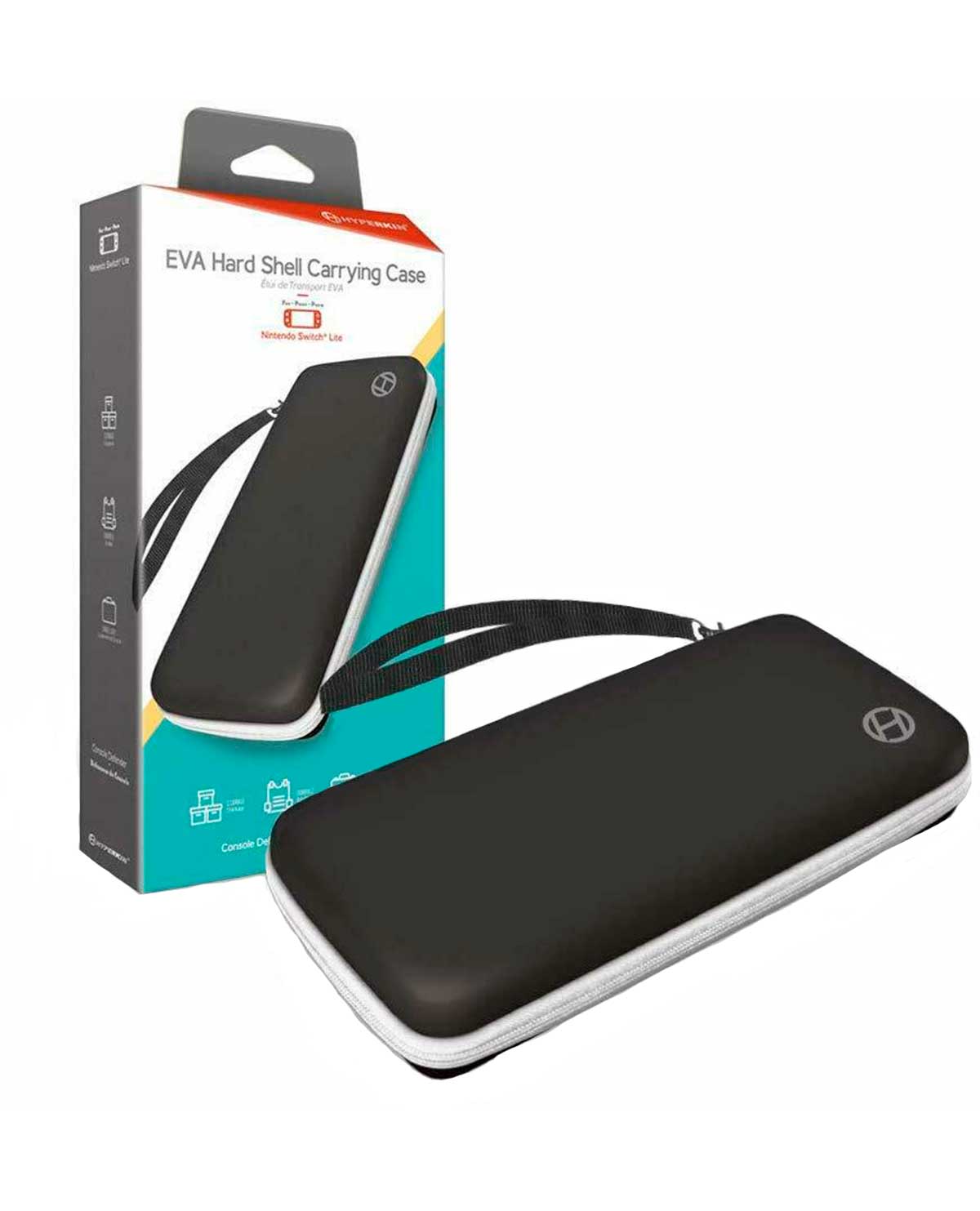 ESTUCHE RIGIDO NINTENDO SWITCH LITE EVA NEGRO - Image 3