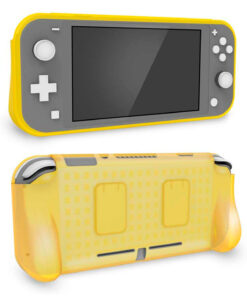 AGARRE PROTECTOR NINTENDO SWITCH LITE HYPERKIN AMARILLO