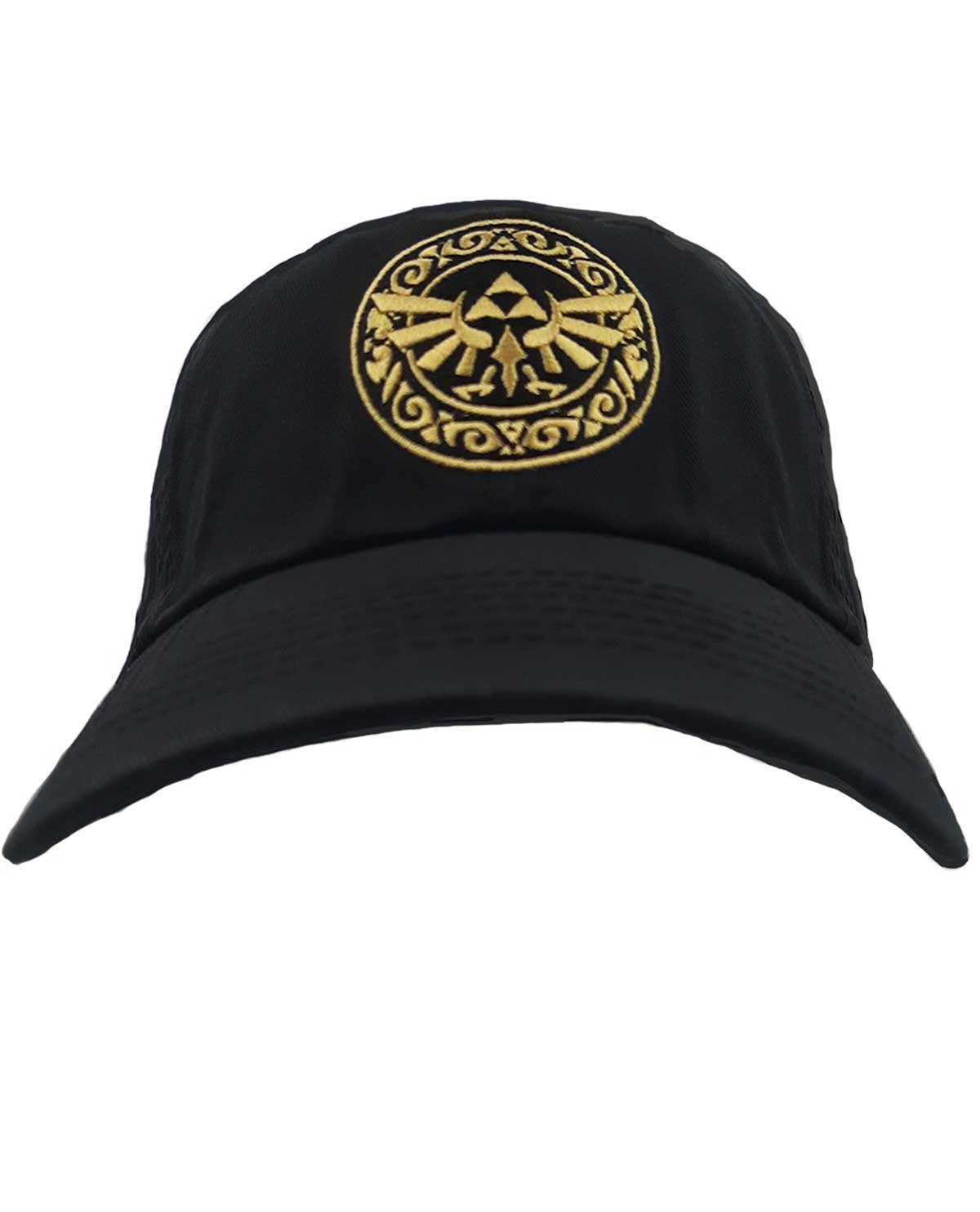 GORRA CLASICA THE LEGEND OF ZELDA TRIFORCE LOGO NEGRA