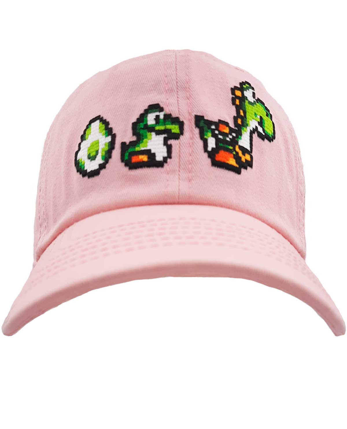 GORRA CLASICA SUPER MARIO YOSHI GROWTH ROSA