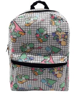 MOCHILA SUPER MARIO YOSHI RETRO
