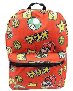 MOCHILA SUPER MARIO PATCH