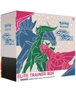 CAJA POKEMON TRADING CARD GAME SUN AND MOON COSMIC ECLIPE ELITE TRAINER