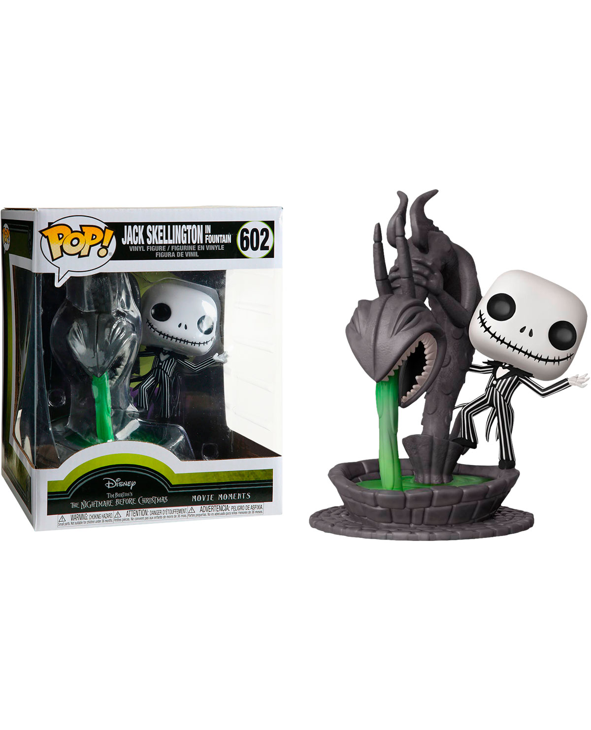FIGURA POP THE NIGHTMARE BEFORE CHRISTMAS JACK SKELLINGTON IN FOUNTAIN - Image 2