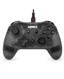 CONTROL NINTENDO SWITCH ALAMBRICO KDM CLEAR BLACK