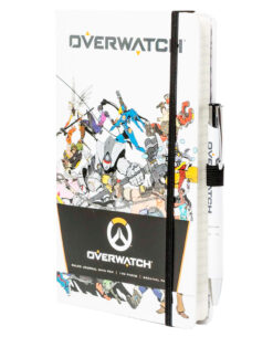 LIBRETA CON PLUMA OVERWATCH BLANCA