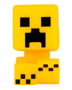 FIGURA MINECRAFT DECIMO ANIVERSARIO CREEPER DORADO