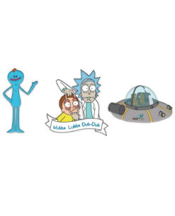 SET DE PINES RICK AND MORTY