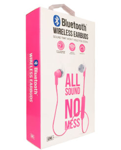 AUDIFONOS EARBUDS INALAMBRICOS GEMS ROSAS
