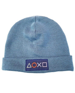 GORRO BEANIE PLAYSTATION ICONOS AZUL
