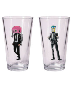 SET DE VASOS THE UMBRELLA ACADEMY HAZEL Y CHA CHA