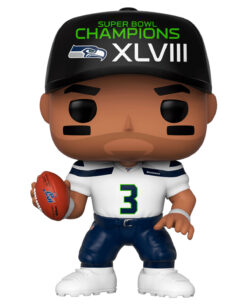 FIGURA POP NFL RUSSELL WILSON SUPER BOWL CHAMPIONS XLVIII SEAHAWKS