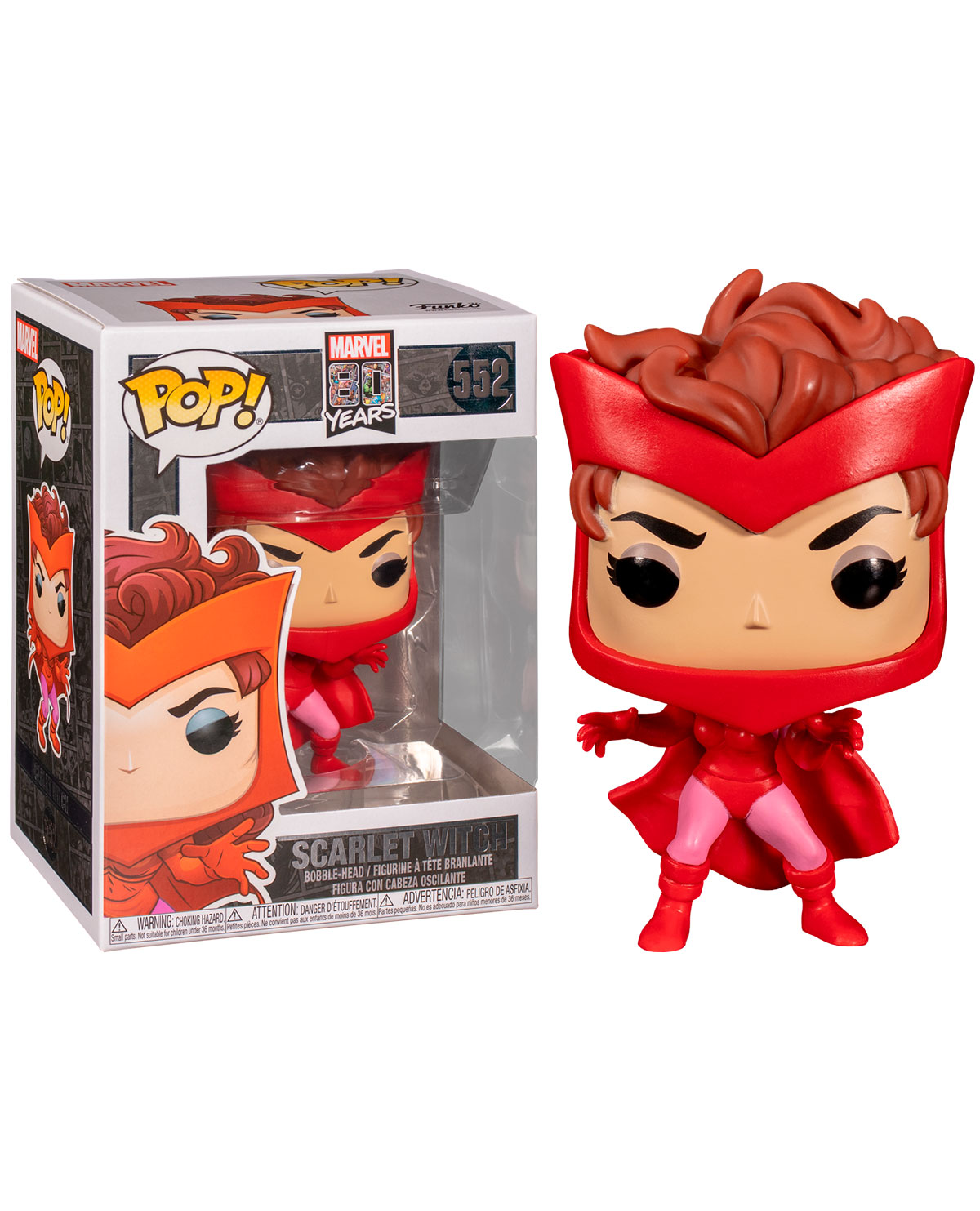 FIGURA POP MARVEL 80 YEARS SCARLET WITCH FIRST APPEARANCE - Image 2